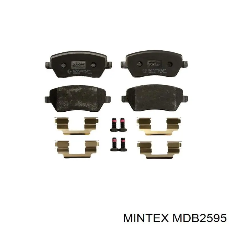 Гальмівні колодки Mintex MDB2595 ціна, від 17.74 USD