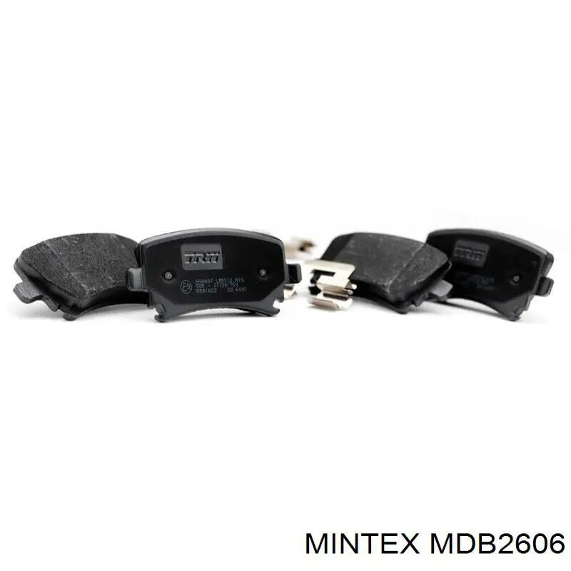 Передні тормозні колодки MDB2606 Mintex