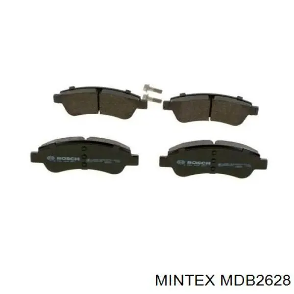 Передні тормозні колодки MDB2628 Mintex