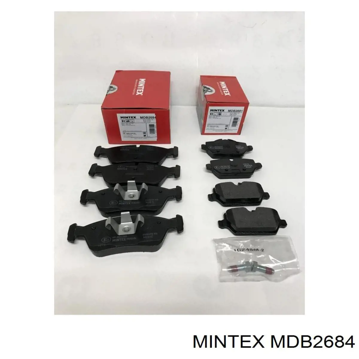 Гальмівні колодки Mintex MDB2684 ціна, від 29.84 USD