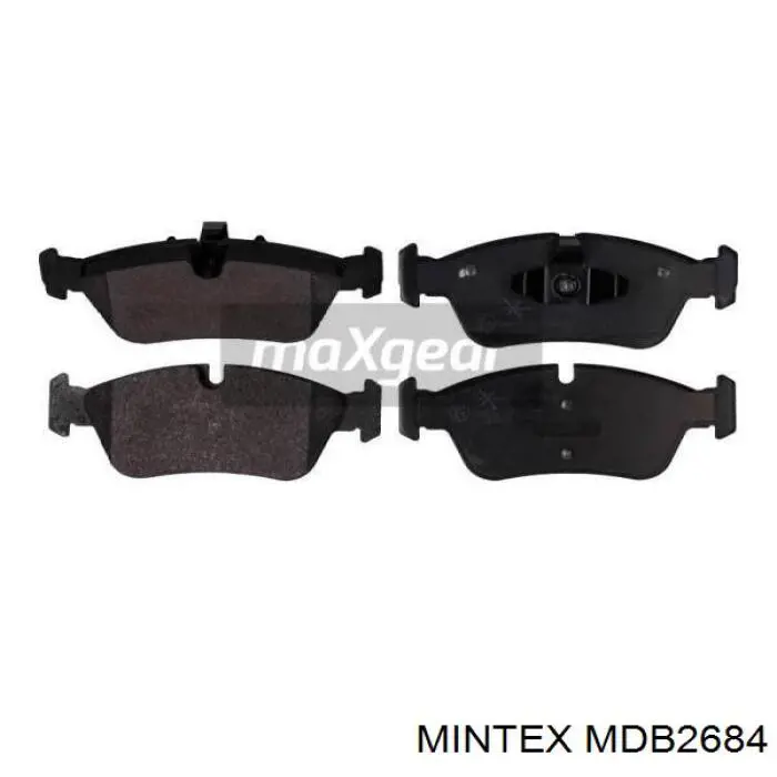 Купити MDB2684 Mintex Колодки гальмівні передні, дискові
