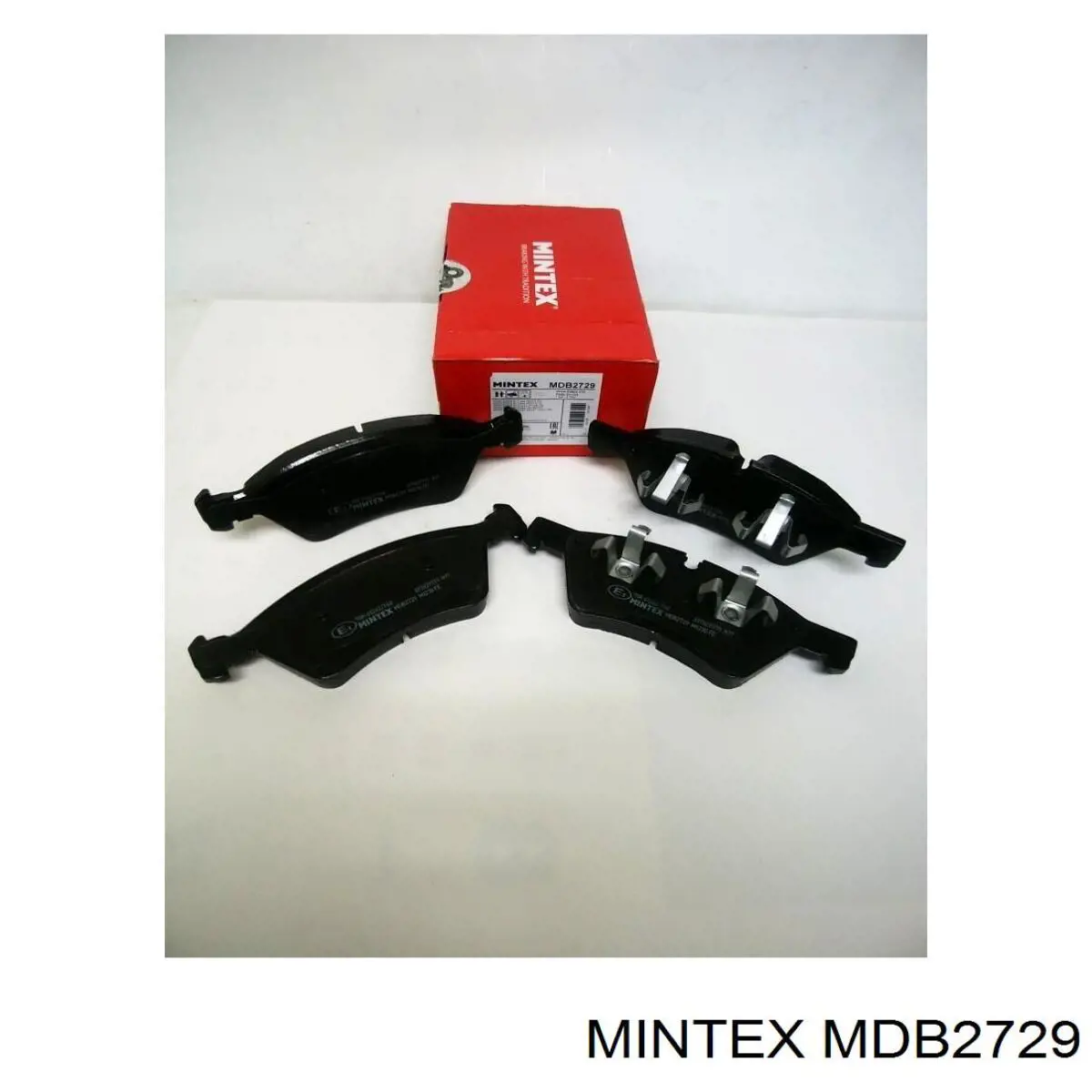 Купити MDB2729 Mintex Колодки гальмівні передні, дискові