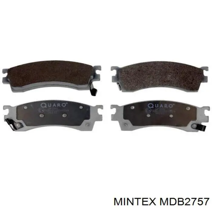 Гальмівні колодки Mintex MDB2757 ціна, від 20.90 USD