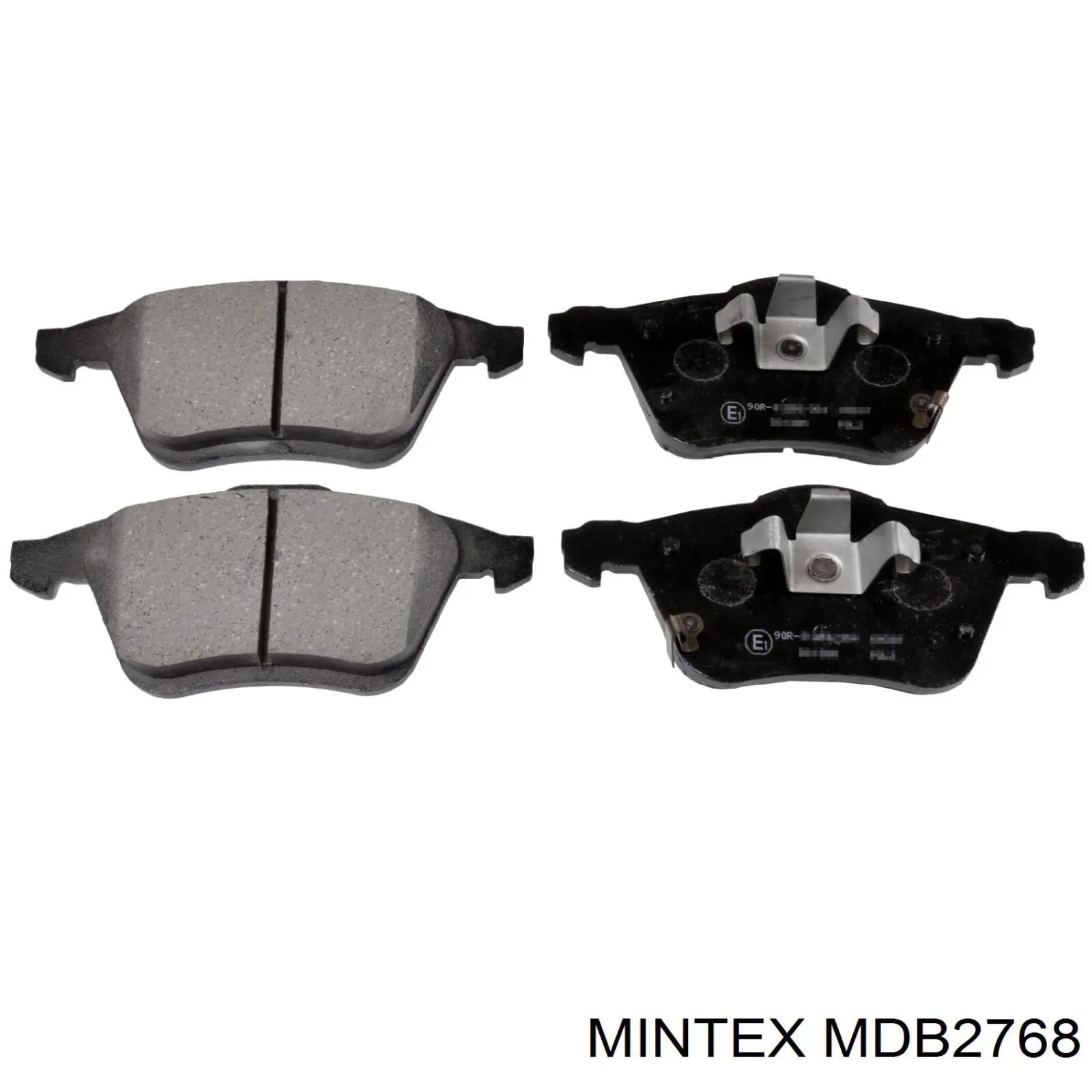 MDB2768 Mintex колодки гальмівні передні, дискові
