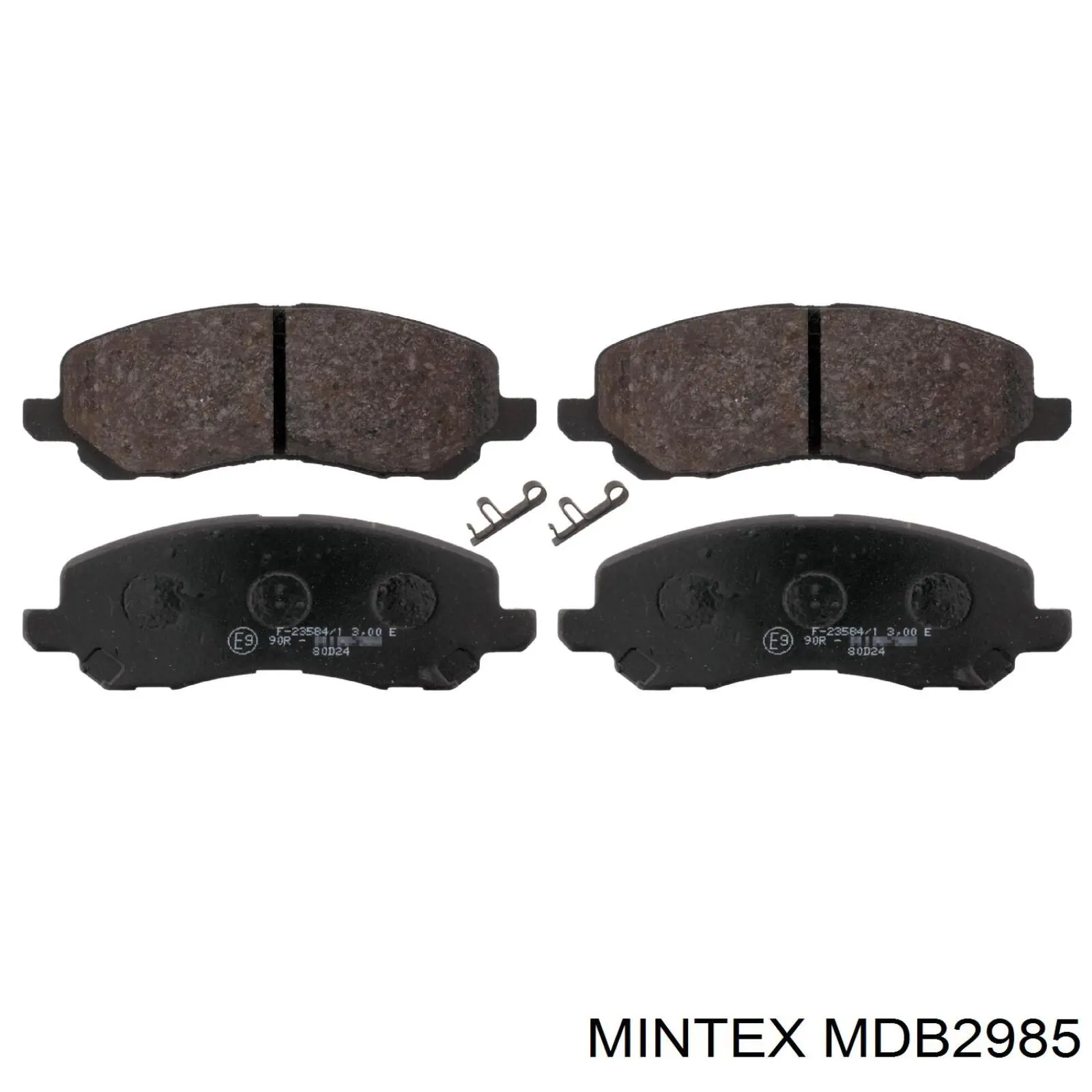 Купити MDB2985 Mintex Колодки гальмівні передні, дискові