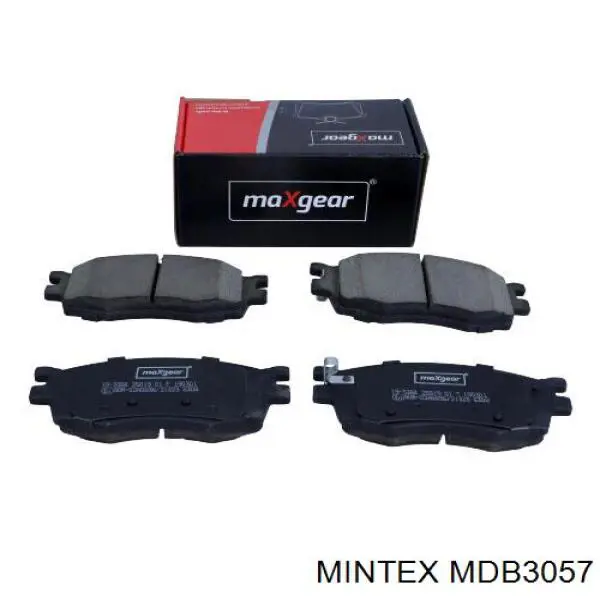 MDB3057 Mintex колодки гальмівні передні, дискові
