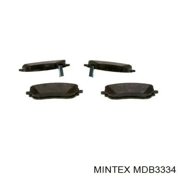 MDB3334 Mintex колодки гальмівні передні, дискові