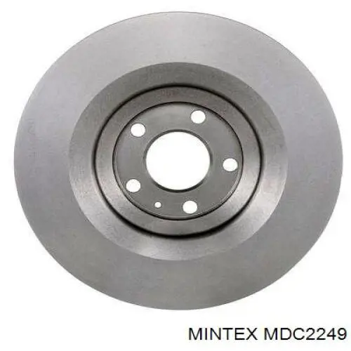 Диск гальмівний задній Mintex MDC2249