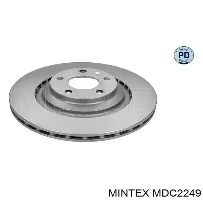 Задні дискові гальма Mintex MDC2249 ціна, від 64.67 USD