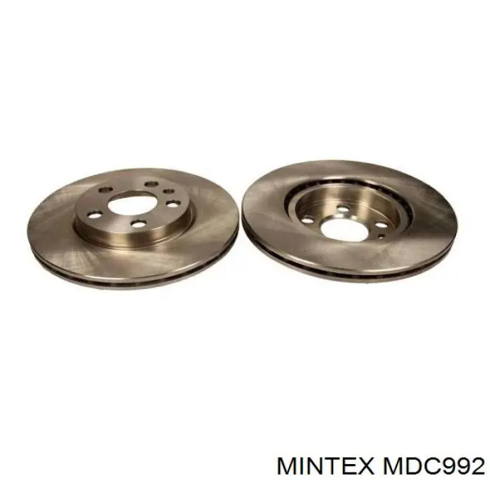 MDC992 Mintex диск гальмівний передній