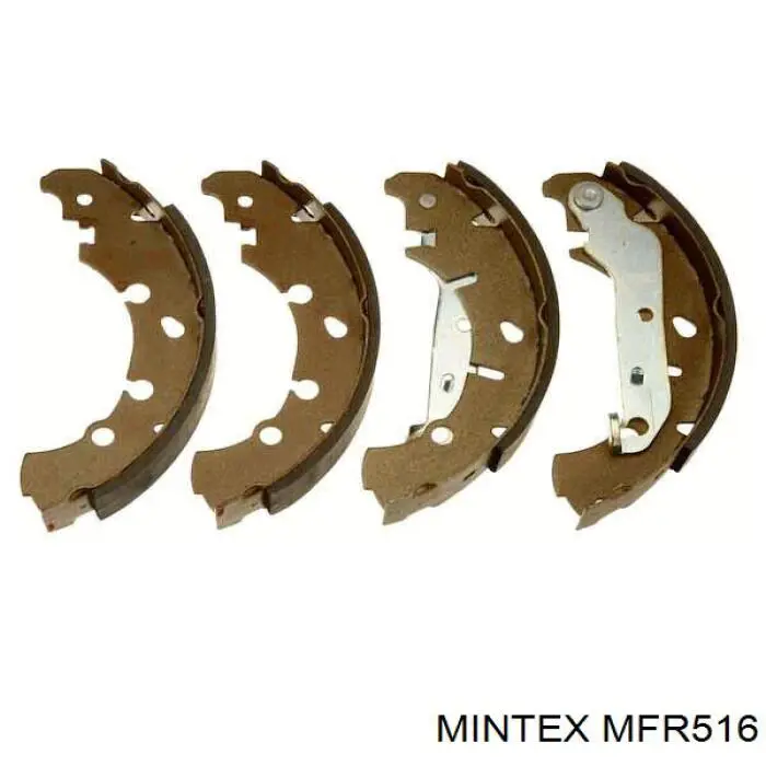 MFR516 Mintex колодки гальмові задні, барабанні