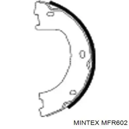 Купити MFR602 Mintex Гальмівні колодки гальма стоянки