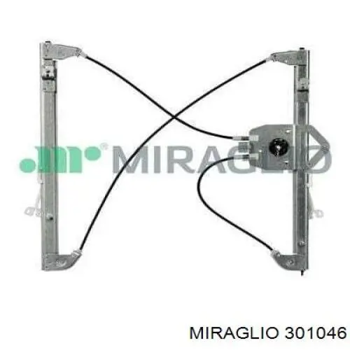 301046 Miraglio механізм склопідіймача двері передньої, лівої