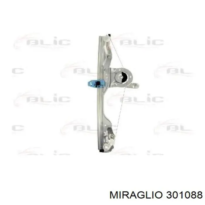 Механізм склопідіймача двері передньої, правої 8200748375 Renault (RVI)