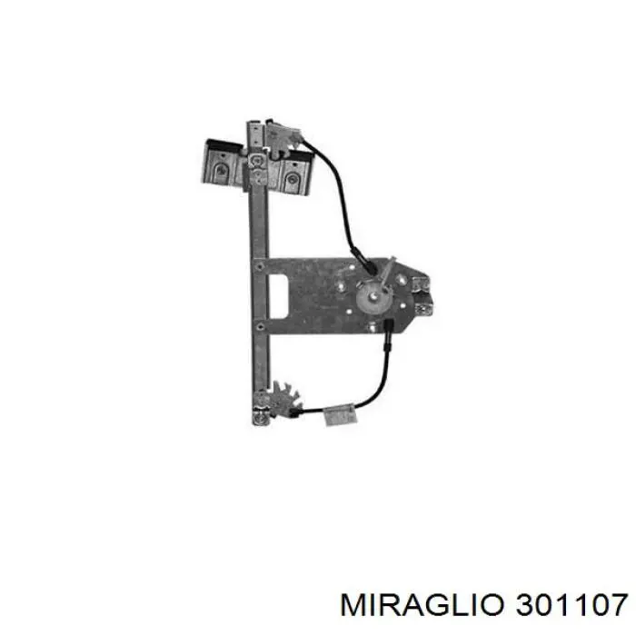 301107 Miraglio механізм склопідіймача двері задньої, лівої