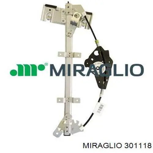 301118 Miraglio двигун склопідіймача двері передньої, правої