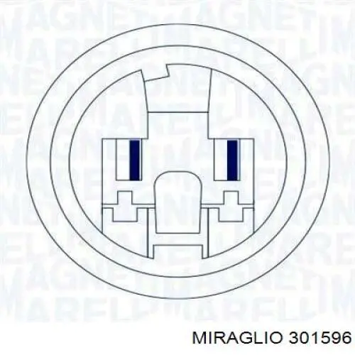 Механізм склопідіймача двері передньої, правої 301596 Miraglio