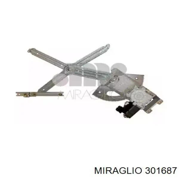 301687 Miraglio механізм склопідіймача двері передньої, лівої