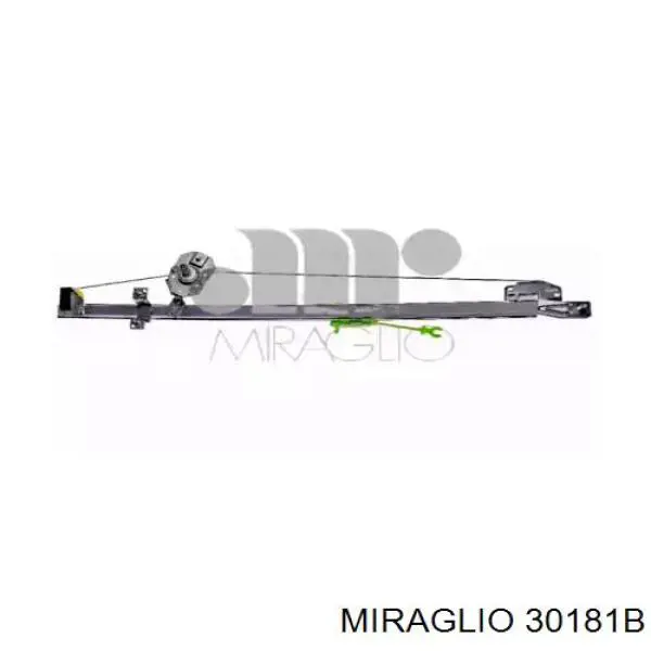 Склопідйомник з електродвигуном Miraglio 30181B ціна, від 26.11 USD