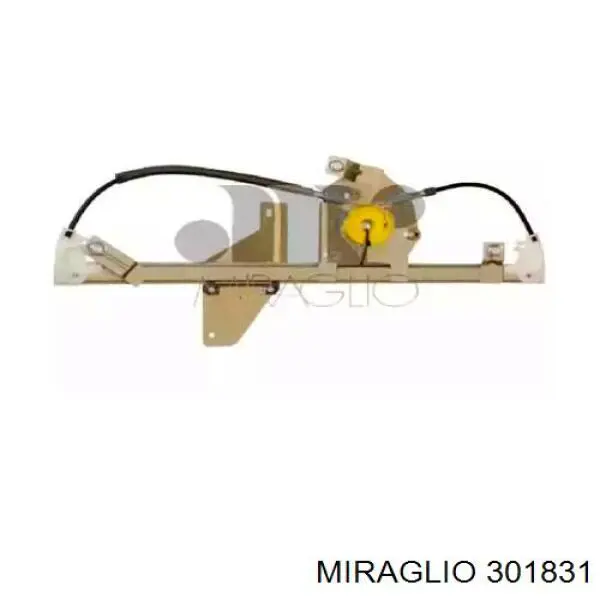 301831 Miraglio Склопідйомник задніх лівих дверей