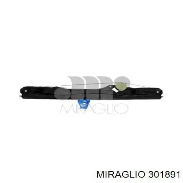 301891 Miraglio механізм склопідіймача двері передньої, лівої