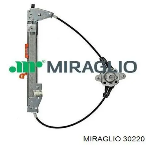 30220 Miraglio механізм склопідіймача двері задньої, правої