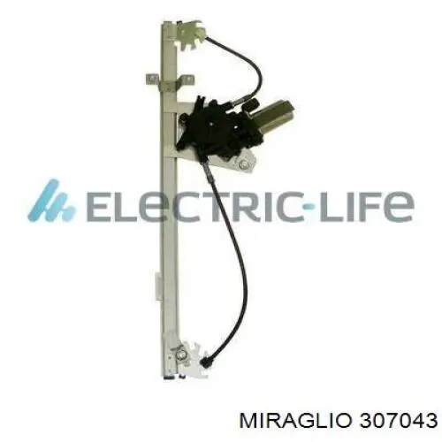 Склопідйомник з електродвигуном Miraglio 307043 ціна, від 133.87 USD