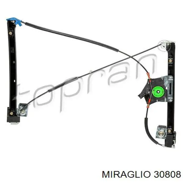 30808 Miraglio механізм склопідіймача двері передньої, лівої