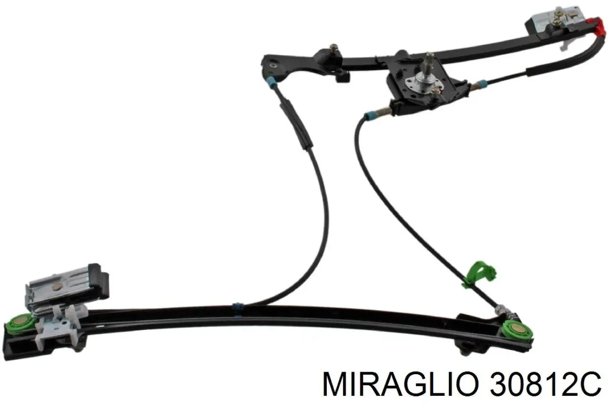 30812C Miraglio механізм склопідіймача двері передньої, лівої
