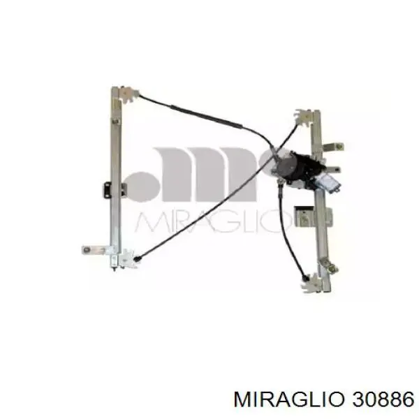 30886 Miraglio механізм склопідіймача двері передньої, лівої