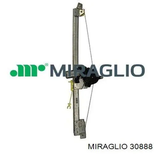 30888 Miraglio механізм склопідіймача двері передньої, лівої