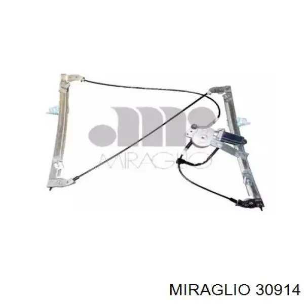 30914 Miraglio механізм склопідіймача двері передньої, правої