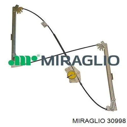 30998 Miraglio механізм склопідіймача двері передньої, лівої