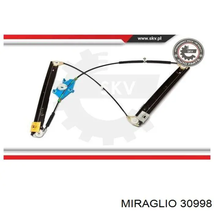 Склопідйомник передньої лівої двері AC551 Magneti Marelli