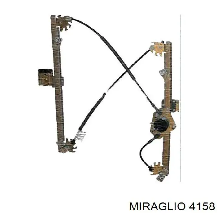 4158 Miraglio петля-зачіп (відповідна частина замка двері задньої)