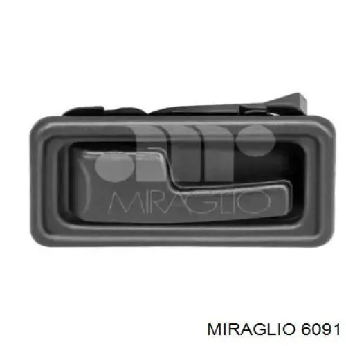 6091 Miraglio ручка передньої двері внутрішня ліва
