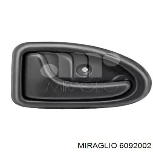Ручка передньої двері внутрішня ліва Miraglio 6092002 ціна, від 8.49 USD