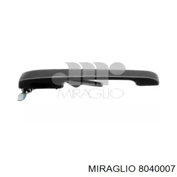 Ручка задньої двері зовнішня ліва Miraglio 8040007 ціна, від 29.42 USD