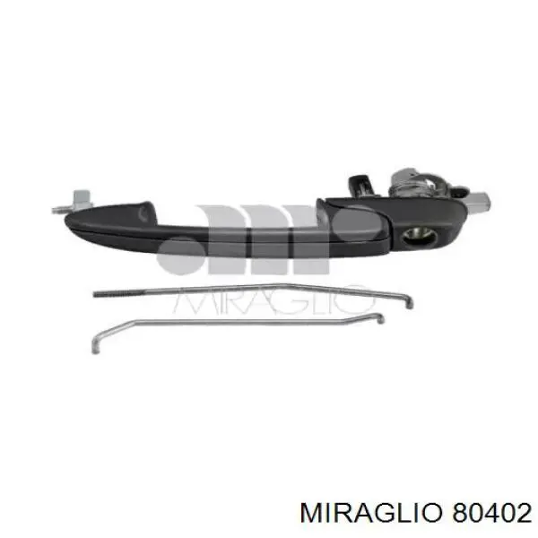 Ручка передньої двері зовнішня ліва MMS0043 Magneti Marelli