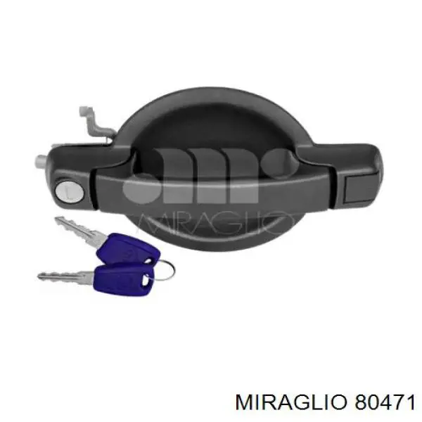 80471 Miraglio Ручка передньої двері зовнішня ліва