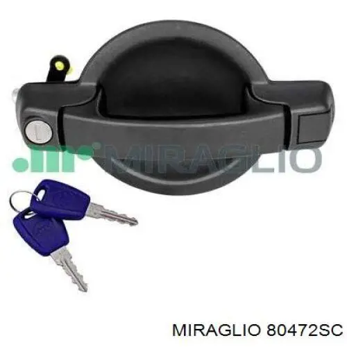 Купити 80472SC Miraglio Ручка двері бічної/зсувної зовнішня права