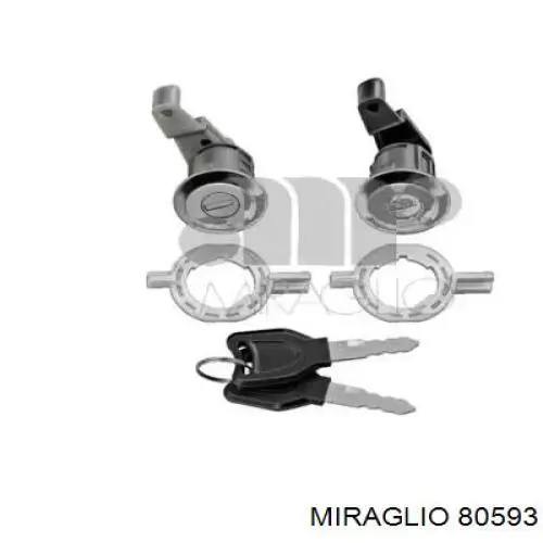 80593 Miraglio Внутрішня частина замку передніх дверей