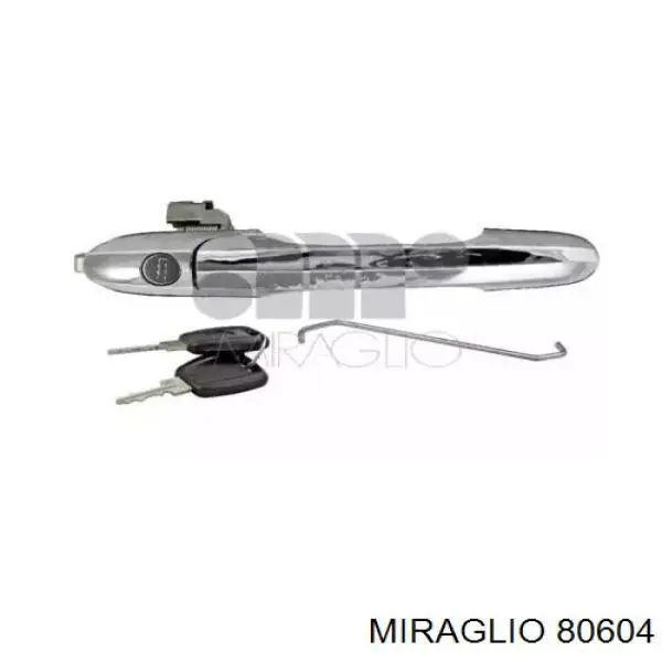 Ручка передньої двері зовнішня права Miraglio 80604 ціна, від 27.19 USD