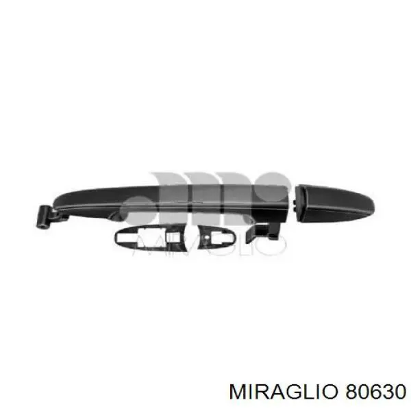 80630 Miraglio ручка двері бічної/зсувної зовнішня