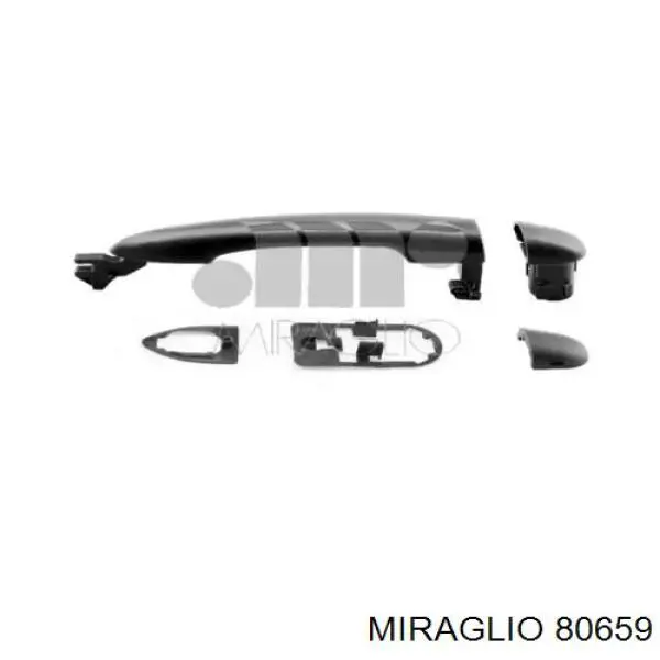 80659 Miraglio Ручка передніх дверей, зовнішня