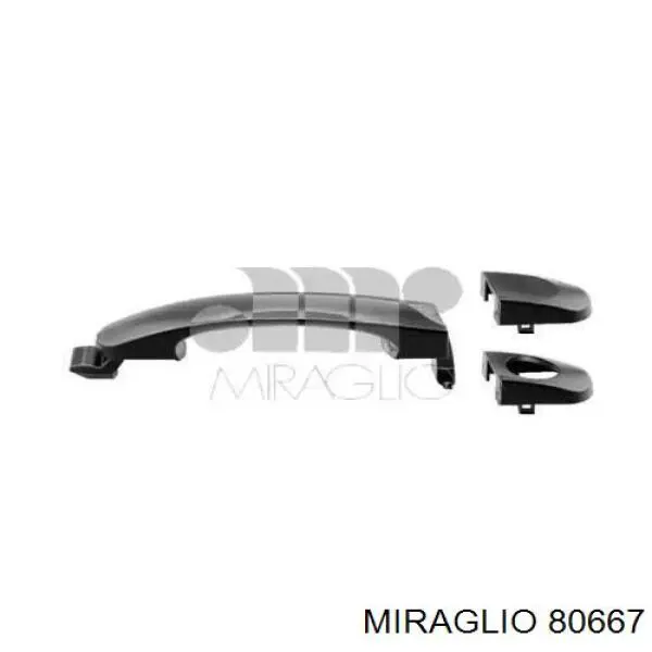 80667 Miraglio Ручка передньої двері зовнішня ліва
