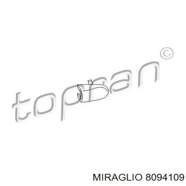 Ручка передньої двері зовнішня Miraglio 8094109 ціна, від 5.91 USD