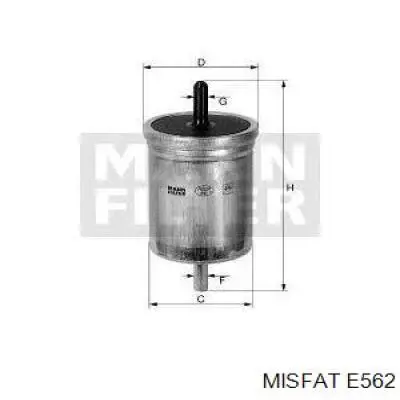 E562 Misfat фільтр паливний