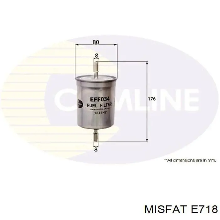 Купити E718 Misfat Фільтр-відстійник палива грубої очистки