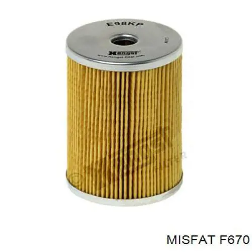 F670 Misfat фільтр паливний